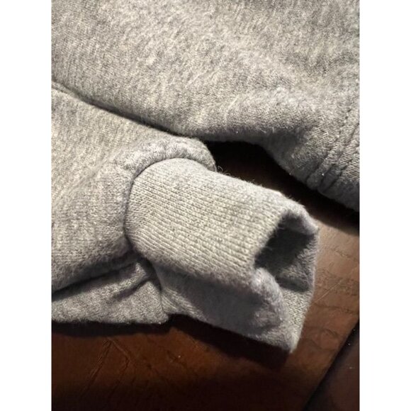 Nike Grey Hoodie With Pink Logo For Kids 2T (1-2 Years) Perfect Condition Soft & - Picture 5 of 6